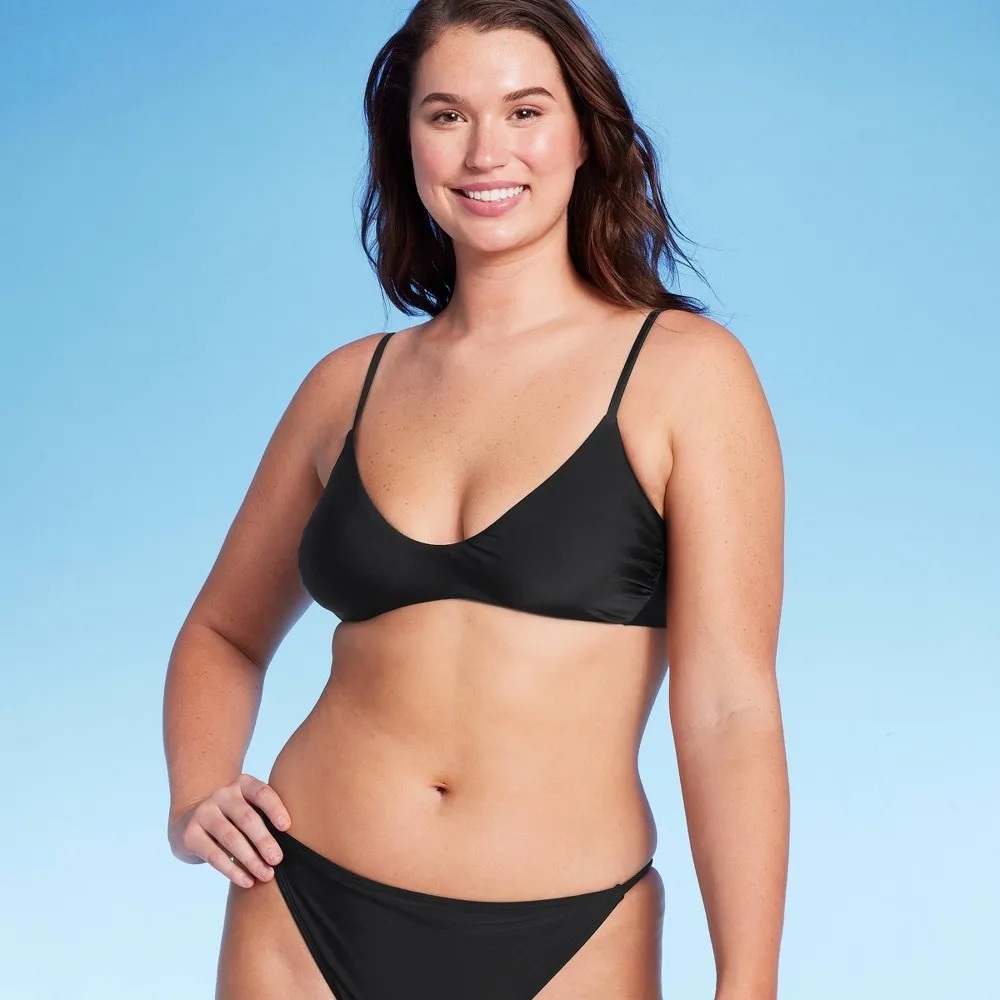 NWT Wild Fable Low Coverage Bralette Bikini Top XS